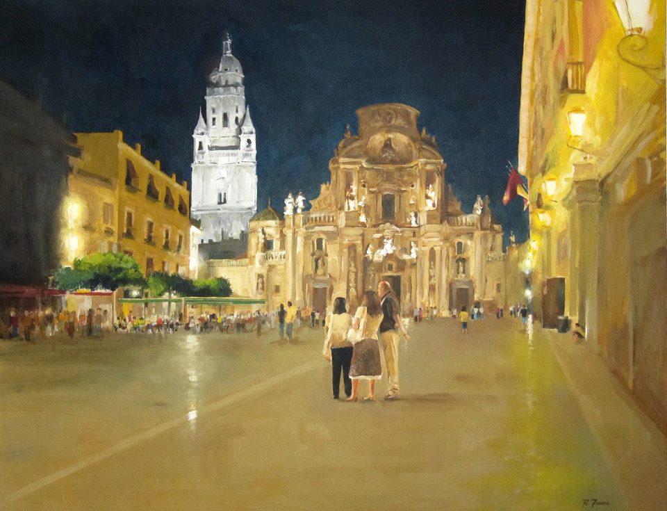 pintura de Murcia por Manuel Rodríguez Zamora